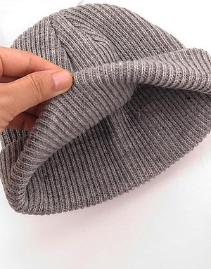 Mũ len trùm đầu phong cách Hip Hop NL17, Nón len trơn phong cách Hàn Quốc dành cho cả nam và nữ - Màu xám