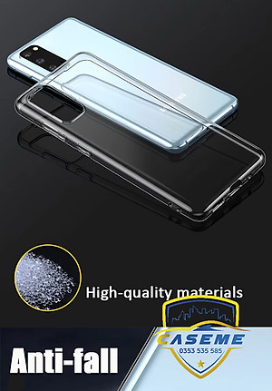 Ốp lưng dành cho Samsung Galaxy A51 dẻo trong suốt, dày dặn, chống sốc cao cấp - Hàng nhập khẩu