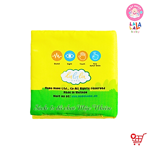 Sách Vải Đa Tương Tác Kích Thích Thị Giác Cho Bé Sơ Sinh My Very First Book - Lalala Baby (Nhiều chủ đề)