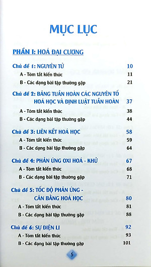 Sổ Tay Kiến Thức Hóa Học Trung Học Phổ Thông