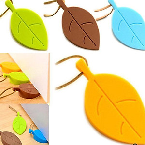 CHẶN CỬA SILICON HÌNH CHIẾC LÁ CC8