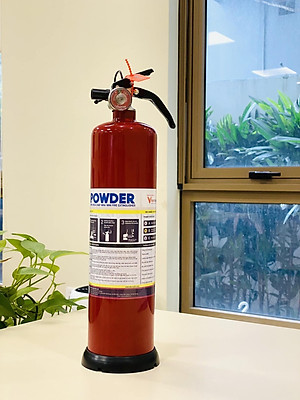 Bình chữa cháy cho xe oto/ bình chữa cháy xe điện có tem kiểm định ABC 1Kg Vinafoam