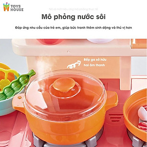 Đồ chơi nấu ăn cho bé/ bộ nhà bếp nấu nướng có vòi nước và bảng vẽ Toyshouse  889-169: đồ chơi hướng nghiệp cho bé
