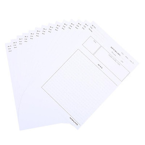 Bộ Túi Kiểm Tra Campus TP-SMT70-15 - Bao Bìa Màu Xanh