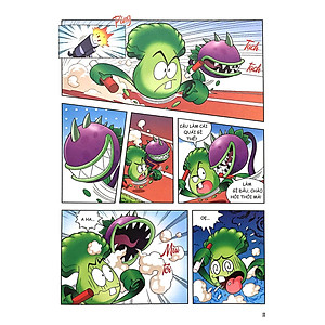 Sách Trái cây đại chiến Zombie - Thế giới khủng long: Tập 2: Công viên khủng long