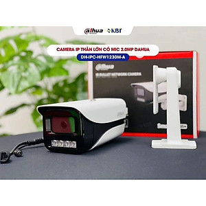 Camera IP POE 2MP hồng ngoại 80m có mic Dahua HFW1230A-A hàng chính hãng