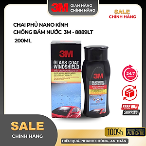 Dung dịch chống bám nước kính xe 3M Glass Coat Windshield 3M 08889 LT 200ml