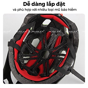 Lớp Lót Mũ Bảo Hiểm Silicone SLC-8 Thoáng Khí Chống Biến Dạng Xe Máy Xe Đạp Phụ Kiện - Mai Lee