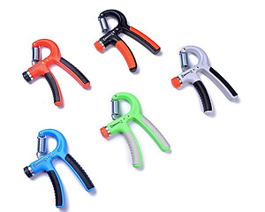 Bộ Dây Cao Su Đàn Hồi Ngũ Sắc Tập Gym Tại Nhà Móc To (Tặng kèm Kìm Bóp Cơ Tay) Bộ Dây Kháng Lực Tập Thể Hình Ngẫu Nhiên Dành Cho Mọi Đối Tượng Dễ Dàng Sử Dụng Có Hướng Dẫn Đi Kèm