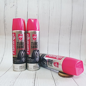 Bình Xịt Dưỡng Bóng Lốp Ô Tô Flamingo (500ml)