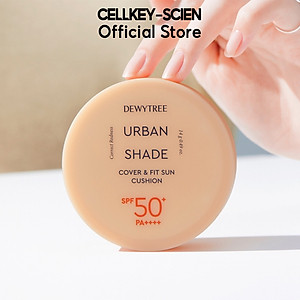 Phấn Nước Che Khuyết Điểm Nâng Tone Kiềm Dầu Chống Nắng Dưỡng Da Dewytree Urban Shade Cover & Fit Sun Cushion SPF50+ PA++++(14g)