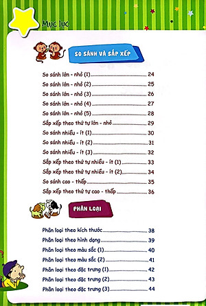 Sách Toán Học Cho Trẻ Mẫu Giáo: Lớp Mầm 1