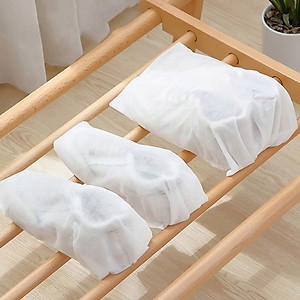 Túi Bảo Quản Giày Size Lớn Bằng Vải Không Dệt, Chống Bụi, Chống Ố Vàng Khi Phơi, Mang Đi Du Lịch, Miệng Túi Có Dây Rút Tiện Lợi Khi Sử Dụng