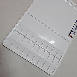 Khay Palette Đôi Pha Màu Miya - Vỉ Pha Màu Bằng Nhựa Có Thể Tháo Rời