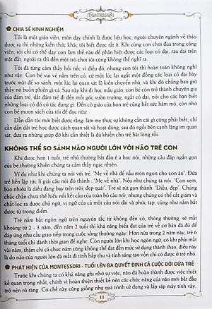Sách Phương Pháp Montessori - Cẩm Nang Nuôi Dạy Con