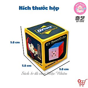 Rubik cao cấp mượt hiệu Qiyi QY TOYS – Stickerless 2x2 3x3 4x4 5x5 Pyraminx Skewb Megaminx Square-1 Windmill Dino Axis