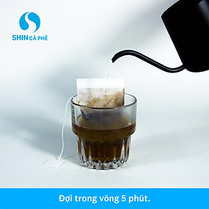 Cà phê Khe Sanh Blend - SHIN Cà Phê - Túi Nhúng - Hộp 10 gói