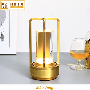  Đèn Bàn Led Quầy Bar HUTA RESNEN Cao Cấp Cảm Ứng Tích Điện Điều Chỉnh Ánh Sáng Vàng Trang Trí Quán Cà Phê, Nhà Hàng, Sự Kiện