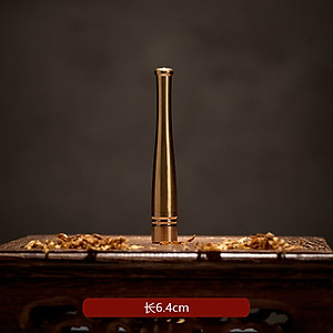 Đầu lọc thuốc bằng đồng đầu tròn chất lượng cao, Dùng cho được cả size : Lớn + Vừa + Nhỏ, Tháo rời và vệ sinh tiện lợi