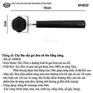 Cây lăn cầu gai bằng sừng trâu cỡ lớn đơn - Dụng cụ diện chẩn (MH830) Chăm sóc sức khỏe