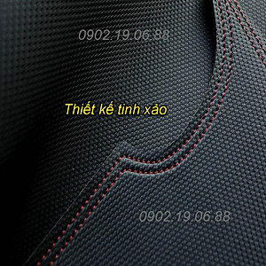 THẢM TAPLO DA VÂN CARBON DÀNH CHO MITSHUBISHI OUTLANDER 2016 - 2020