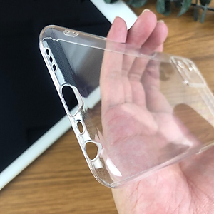Ốp lưng silicon dẻo cho Oppo A55 4G hiệu Ultra Thin trong suốt mỏng 0.6mm độ trong tuyệt đối chống trầy xước - Hàng nhập khẩu