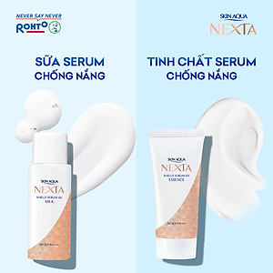 Serum chống nắng ngăn sạm, nám da Skin Aqua Nexta Shield Serum UV Essence SPF50+ PA++++ 50g ( dạng sữa)