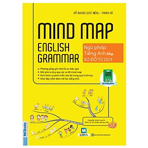 Sách Mindmap English Grammar - Ngữ Pháp Tiếng Anh Bằng Sơ Đồ Tư Duy
