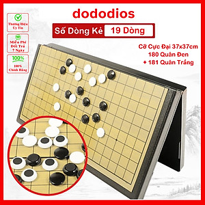 Cờ Vây Nam Châm Chất Lượng Cao 28x28 và 37x37cm Có Hộp Đựng Quân Cờ - Chính Hãng dododios