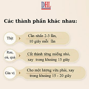 Máy xay mini Mitomo MT-350 cối thủy tinh 6 Lưỡi ,máy xay ăn dặm cho bé, xay thịt cháo sinh tố, tỏi ớt 300ml- Hàng Chính Hãng