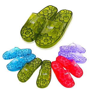 Dép Đi Trong Nhà Tắm Chống Trơn Trượt Hàn Quốc (Giao Màu Ngẫu Nhiên)