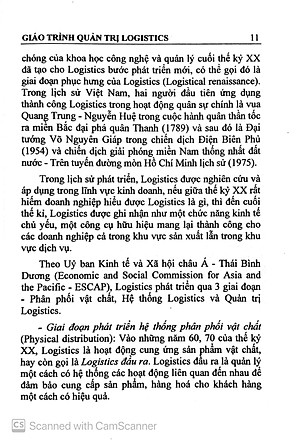 Giáo Trình Quản Trị Logistics (Dùng Cho Ngành kinh Tế Và Quản Trị Kinh Doanh) (Tái Bản 2023)