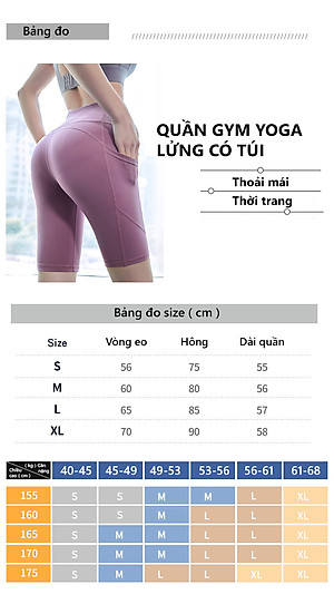 Quần Gym Yoga Form Lửng Tạo Dáng Mông Đào Cleacco , Chất Liệu Co Giãn 4 Chiều , Thoải Mái , Dáng Đẹp - Hàng Chính Hãng BORO SPORT