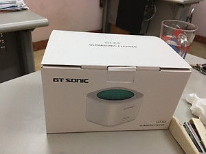Máy rửa siêu âm mini GTsonic X3 – dung tích 180ml, công nghệ sóng siêu âm hiện đại, làm sạch sâu và loại bỏ bụi bẩn hiệu quả cho trang sức, kính mắt, đồng hồ, dụng cụ nha khoa, linh kiện điện tử – Hàng chính hãng