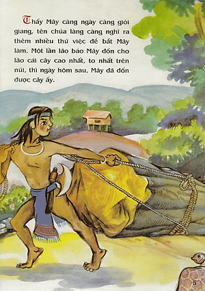 Tranh Truyện Dân Gian Việt Nam - Cất Nhà Giữa Hồ