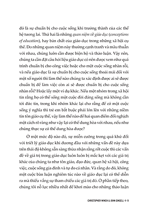 TRIẾT LÝ VÀ CHÍNH SÁCH GIÁO DỤC