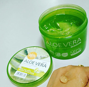 [Tặng móc khoá] Dưỡng da Aloe Natura Moisture Real Soothing Hàn Quốc 500g