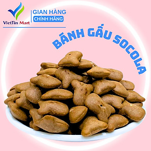 Bánh Gấu Socola Nhân Kem Viettin Mart 500G