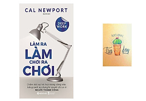 Làm Ra Làm Chơi Ra Chơi - Chấm Dứt Sự Hời Hợt Trong Công Việc Bằng Cách Áp Dụng Bí Quyết Chỉ Có Ở Người Thành Công (Tặng Notebook Tự Thiết Kế)
