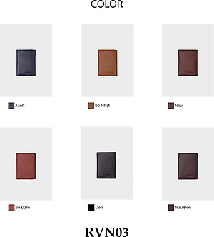 Ví nam da bò Trita ( Thời trang nam cao cấp - Ví da RVN03 )