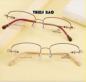 Kính lão thị, viễn thị xẻ cước thời trang NAM NỮ ( Có 0 độ) Đọc sách rõ nét nửa viền tròng Nhật sáng rõ chuẩn độ Loại I cực đẹp