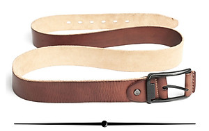 Thắt lưng nam mặt khóa da dây lưng da bò nguyên tấm cao cấp cá tính