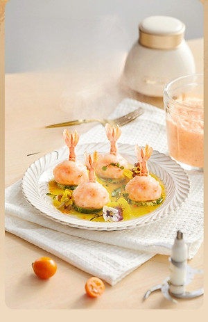 Máy Xay Thực Phẩm Bear QSJ-D02Q1 Xay Cực Êm 0.6L - Hàng Nhập Khẩu