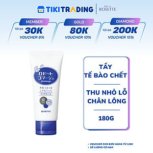 Tẩy Tế Bào Chết Rosette Thu Nhỏ Lỗ Chân Lông Gommage Clear Peel 180G