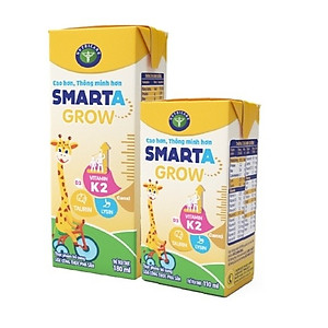 Thùng sữa nước Nutricare Smarta Grow dinh dưỡng cho trẻ thấp còi (180ml)