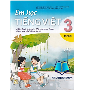 Sách - Em học Tiếng việt 3 - Tập 2 (học buổi thứ 2- theo chương trình GDPT 2018)