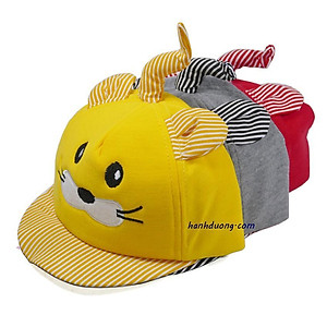 Nón kết trẻ em mũ lưỡi trai dành cho bé trai, bé gái từ 1tuổi trở xuống với mẫu thêu hình con voi