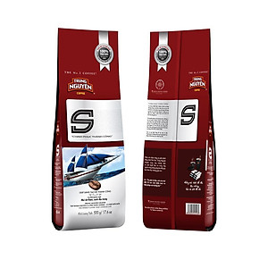 Cà Phê Rang Xay Chữ S Chinh Phục  Trung Nguyên Legend - Bịch 500gr - Cà Phê Rang Xay Pha Phin Đậm Đà, Nguyên Chất, Mạnh Mẽ