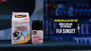Xịt khử mùi diệt khuẩn nội thất xe hơi hương Fiji nhiệt đới( Xịt khử mùi ô tô) - Meguiar's Air Refresher Fiji Sunset G201502