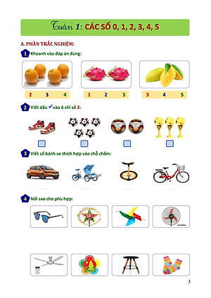 Phiếu bài tập cuối tuần Toán 1 - Biên soạn theo chương trình mới (Sách màu)